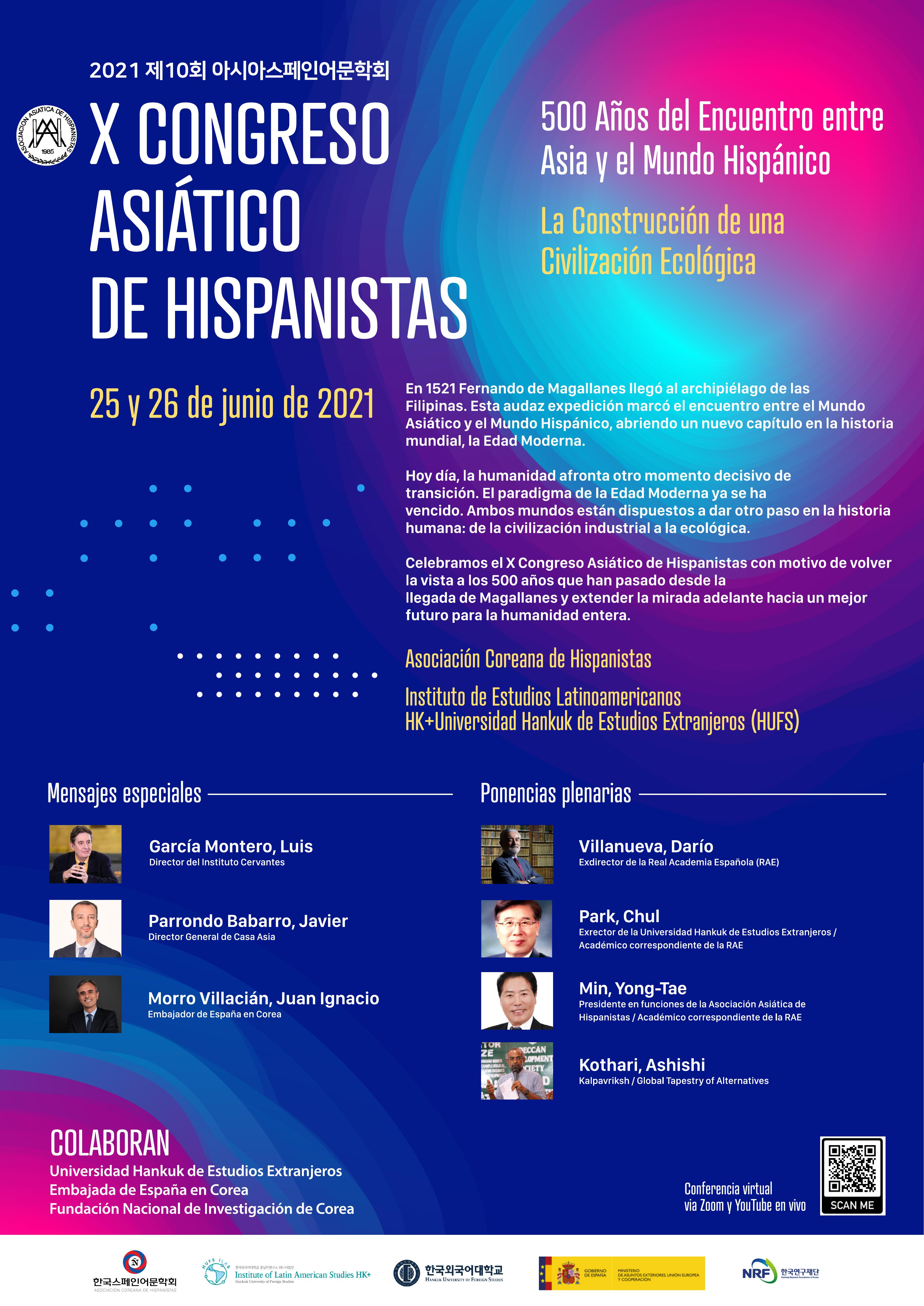 Imagen de Décimo Congreso Asiático de Hispanistas
