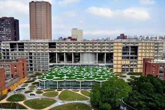 Entorno del campus de la NTU